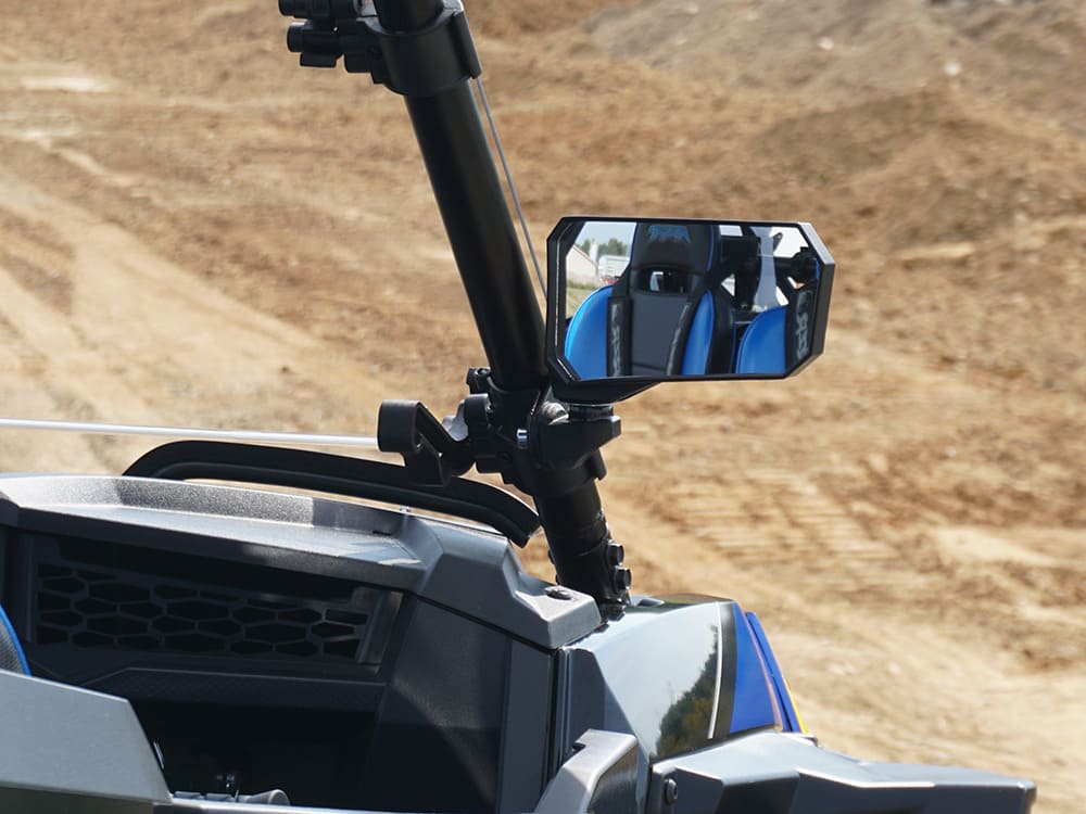 Spike Re-Flex Adjustable Side Mirrors - 2" Pair