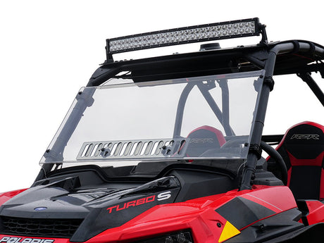 Spike Polaris RZR Turbo S Full Venting Windshield - Hard Coated Closeout