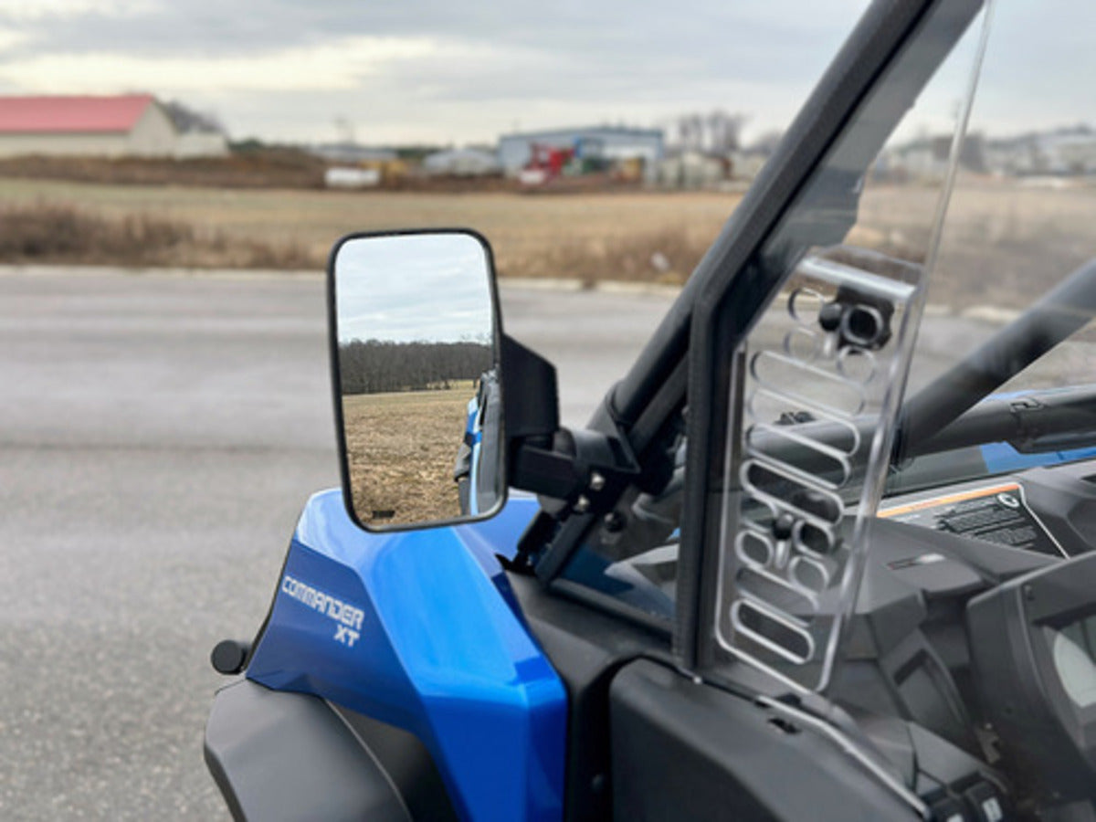 Spike SCM Side View Mirrors for Pro-Fit Roll Cages - 1 Pair