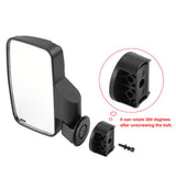 Spike Side View Mirrors 1.75"-2.00" Round Roll Cages - 1 Pair