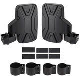 Spike Side View Mirrors 1.75"-2.00" Round Roll Cages - 1 Pair