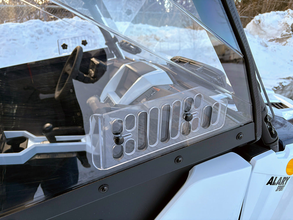 Spike Yamaha Wolverine X2/RMAX-2 Tinted Polycarbonate Upper Door Kit