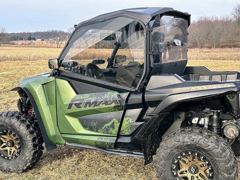 Spike Yamaha Wolverine X2/RMAX-2 Tinted Polycarbonate Upper Door Kit