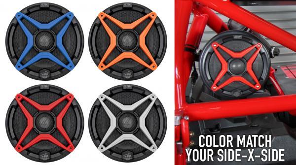 SSV Works '06-'22 Polaris Ranger XP 1000 Cage Mount 6.5" Speaker Pods