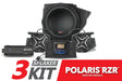 SSV Works '14-'23 Polaris RZR V-Spec 3-Speaker Plug-&-Play Kit With JVC