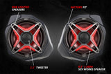 SSV Works '17-'24 Can-Am Maverick X3 6.5" Front-Kick Speaker-Pods