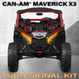SSV Works '17-'26 Can-Am Maverick X3 Sequential Front Fang Lights w/Taillight Integration Plug-&-Play Turn-Signal Kit