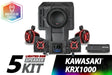 SSV Works "20-"24 Kawasaki KRX1000 2-Seater V-Spec 5-Speaker Audio-Kit With JVC