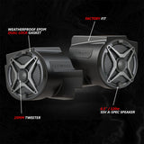 SSV Works '20-'24 Polaris RZR PRO Series Phase-1 A-Spec 2-Speaker 200 Watt System w/JVC