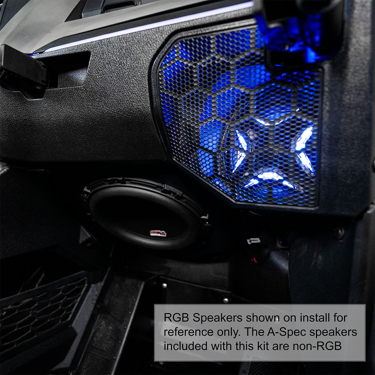 SSV Works '20-'24 Polaris RZR PRO Series Phase-1 A-Spec 2-Speaker 200 Watt System w/JVC