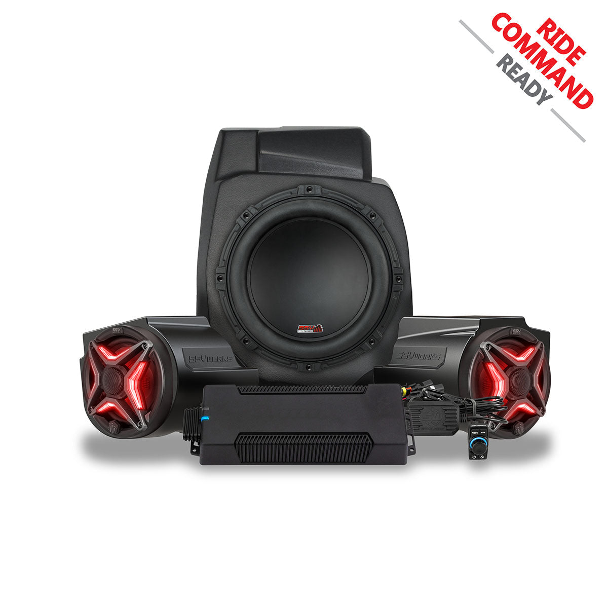 SSV Works '20-'24 Polaris RZR PRO Series Phase-3 V-Spec 3-Speaker 1400 Watt System