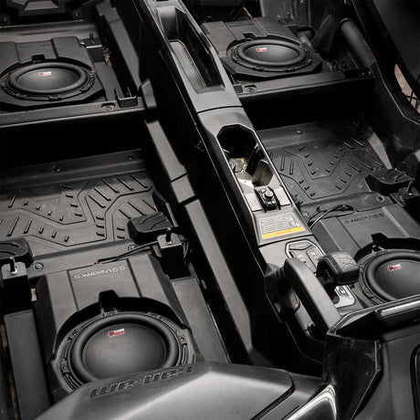 SSV Works Can-Am Maverick R Max Rear Seat (LH or RH) Subwoofer Enclosure