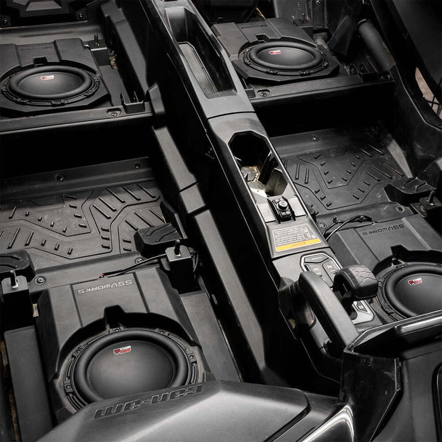 SSV Works Can-Am Maverick R Max Rear Seat (LH or RH) Subwoofer Enclosure