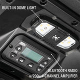 SSV Works '24-'26 Polaris RZR XP 1000 2-Speaker Overhead Soundbar w/ MRB3S Bluetooth Radio & Built-in Dome Light