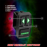 SSV Works '24-'26 Polaris Xpedition Plug & Play Sequential Front LED Lights w/Taillight Integration Turn-Signal Kit