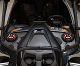 SSV Works '24 Can-Am Maverick R Front-Dash 6.5" Speaker-Panels