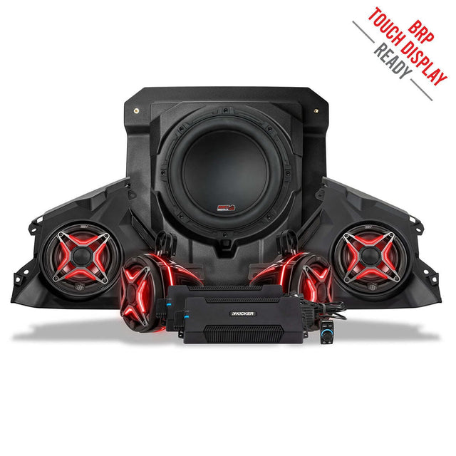 SSV Works '24 Can-Am Maverick R Phase-4 V-Spec 1650watt 5-Speaker System