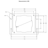 SSV Works '25-'26 Polaris RZR Pro R Multi-Media Receiver Mounting Kit