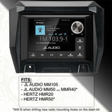 SSV Works '25-'26 Polaris RZR Pro R Multi-Media Receiver Mounting Kit