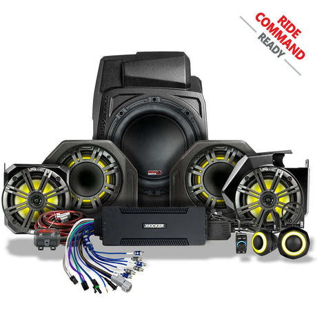 SSV Works '25-'26 Polaris RZR Pro R Phase-6 K-Spec 7 Ride Command Plug & Play Kit - 7-Speaker