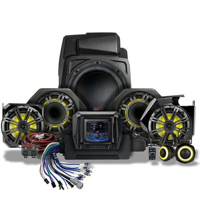 SSV Works '25-'26 Polaris RZR Pro R Phase-6 K-Spec Plug & Play Kit w/JVC Radio - 7-Speaker