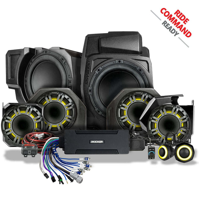 SSV Works '25-'26 Polaris RZR Pro R Phase-7 K-Spec Ride Command Plug & Play Kit - 7-Speaker