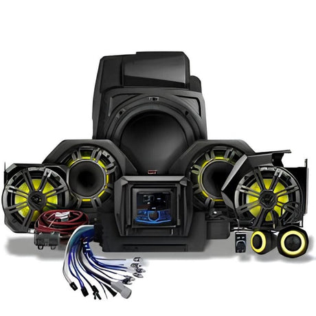SSV Works '25-'26 Polaris RZR Pro R Phase 7 Plug & Play Speaker Kit w/JVC Radio