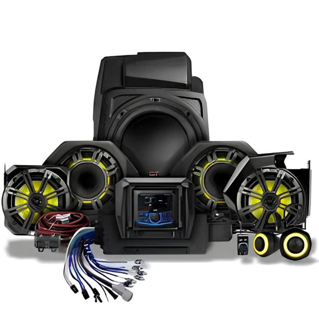SSV Works '25-'26 Polaris RZR Pro R Phase 7 Plug & Play Speaker Kit w/JVC Radio