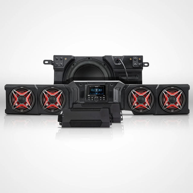 SSV Works '26+ Can-Am Defender HD11 MRB4 4-Phase V-Spec 1.65 KW 5-Speaker Audio Kit