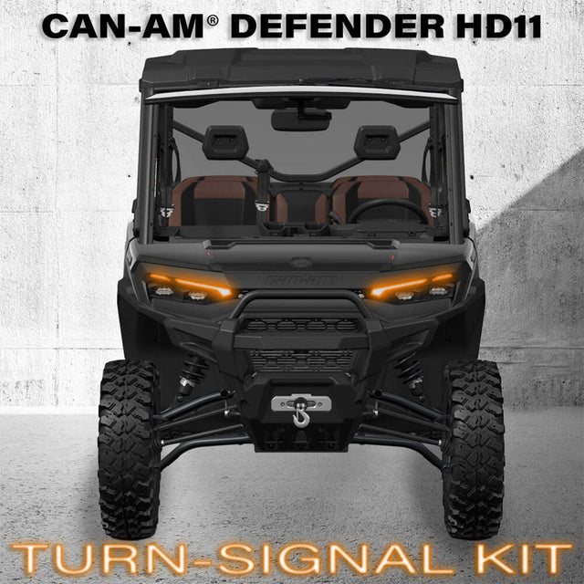 SSV Works '26 Can-Am Defender HD11 Turn-Signal Plug-&-Play Kit