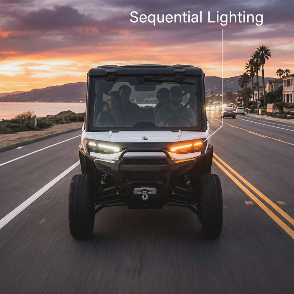SSV Works '26 Can-Am Defender HD11 Turn-Signal Plug-&-Play Kit