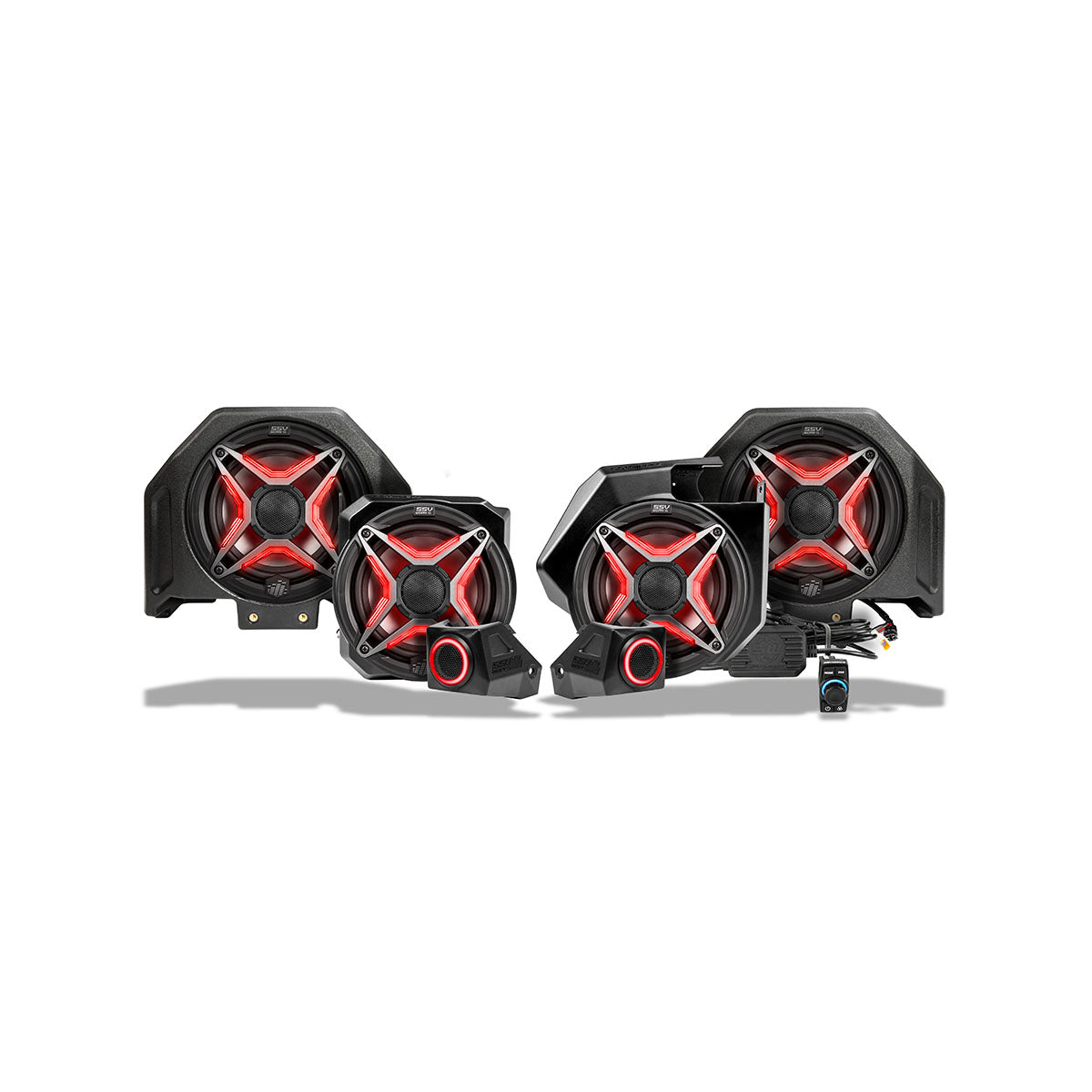 LED FACTORY スピーカー SSV Works '26 Polaris RZR Pro R Ultimate 6-Speaker Factory Audio Plug