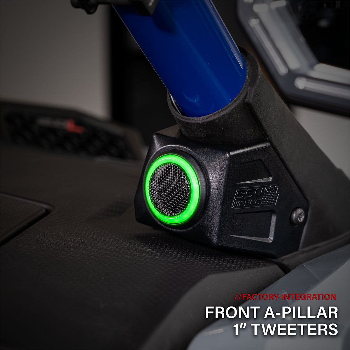 LED FACTORY スピーカー SSV Works '26 Polaris RZR Pro R Ultimate 6-Speaker Factory Audio Plug