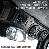 SSV Works Can-Am Defender HD10/HD11 JVC MR305 Bluetooth Plug-&-Play Overhead 4-Speaker Sound Bar