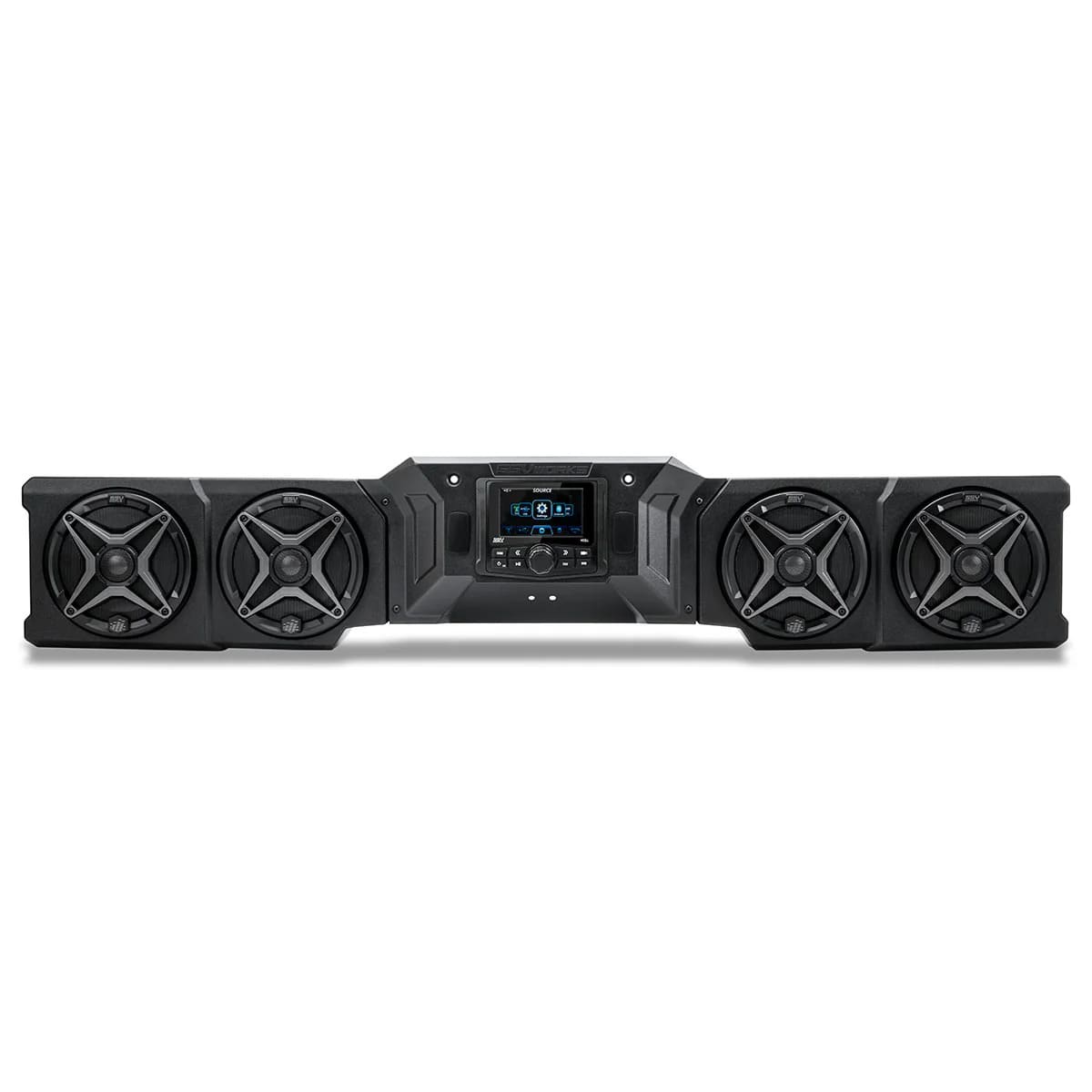 SSV Works Can-Am Defender HD10/HD11 MRB4 Plug & Play 4-Speaker Bluetooth Overhead Sound Bar