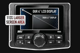 SSV Works Can-Am Defender HD10/HD11 MRB4 Plug & Play 4-Speaker Bluetooth Overhead Sound Bar