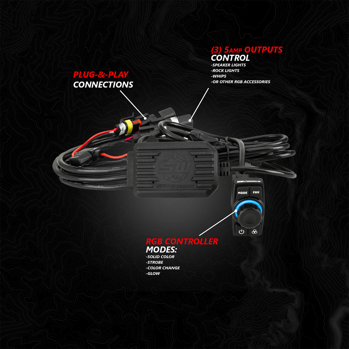 SSV Works '24-'26 Can-Am Maverick R Phase-6 K-Spec 1400watt 6-Speaker