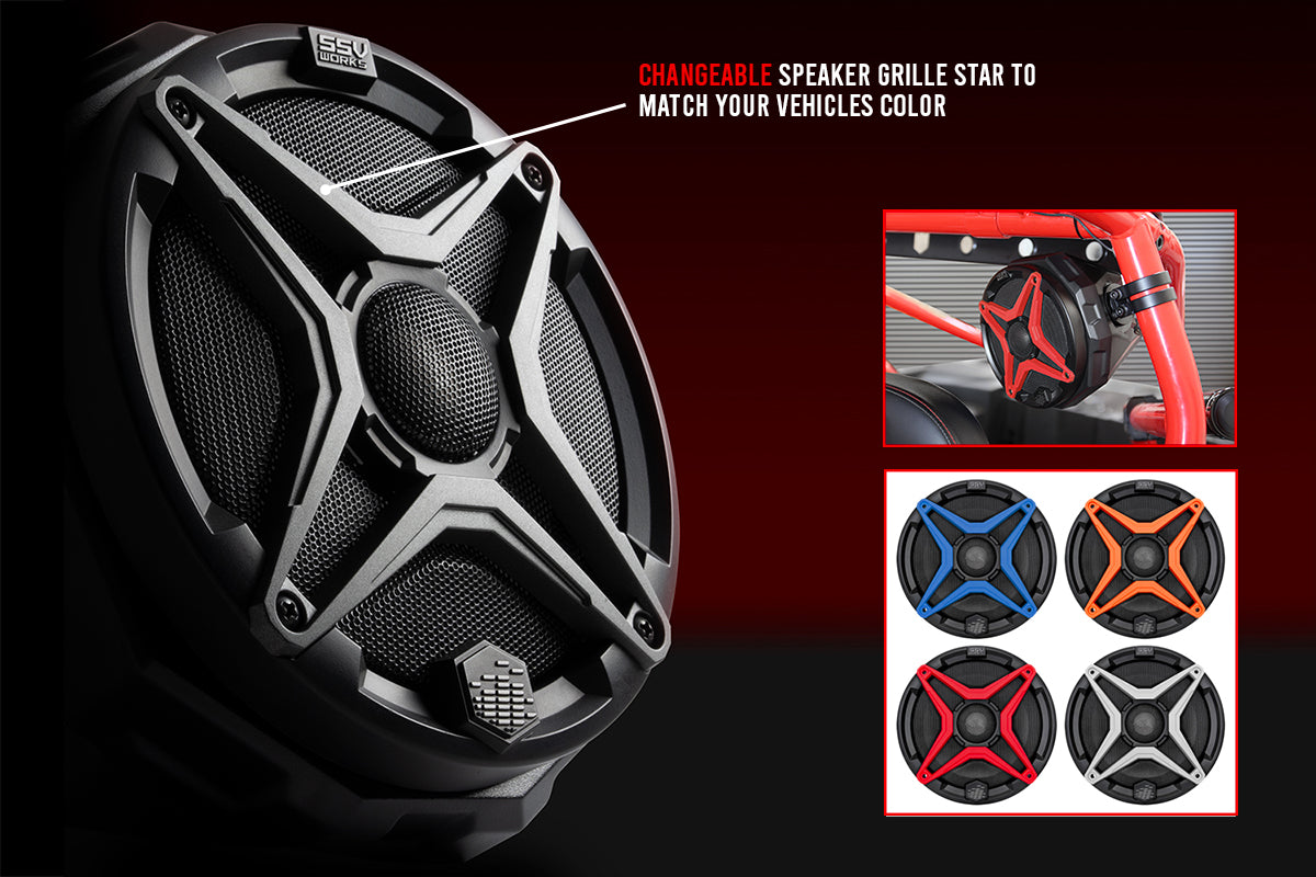 SSV Works WP Overhead Series Systems 6.5" Speaker Pods