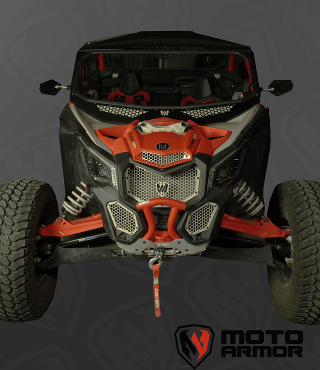 Moto Armor Can-Am Maverick X3 Radiator Grill Set