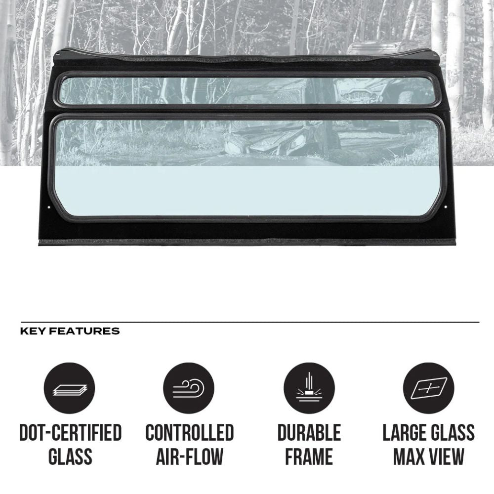 Super Comp '18-'25 Can-Am Maverick Trail Tinted Rear Windshield