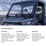 Super Comp '20-'25 Can-Am Defender Front Windshield