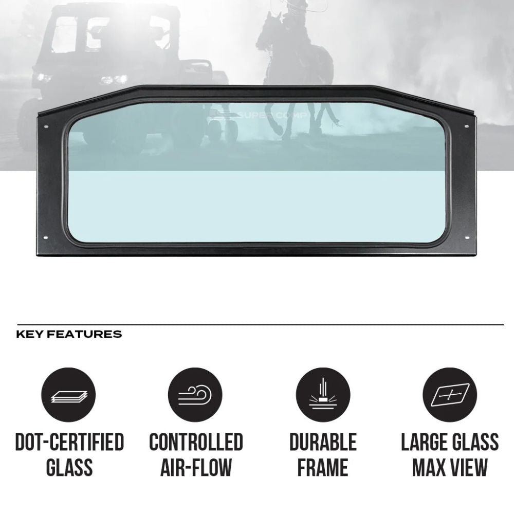 Super Comp '20-'25 Can-Am Defender Tinted Rear Windshield