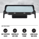 Super Comp '24+ Polaris RZR XP 1000 Tinted Rear Windshield