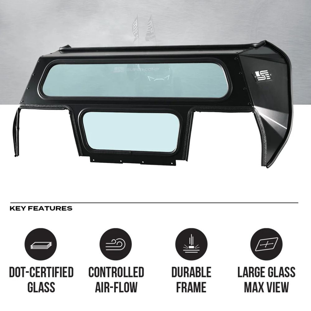 Super Comp '25-'26 Polaris RZR Pro R Tinted Rear Windshield