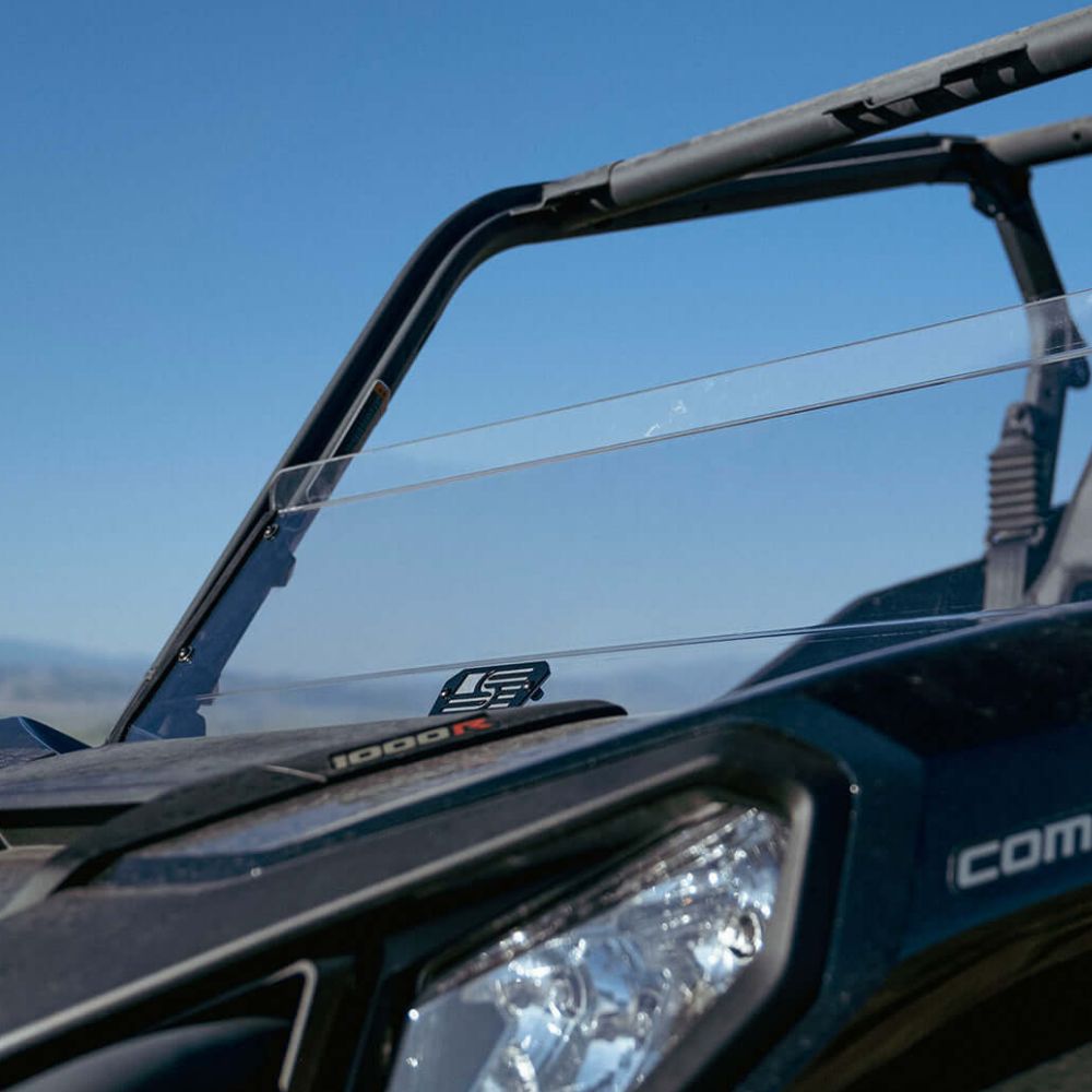 Super Comp Can-Am Polycarbonate Half Front Windshield