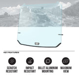 Super Comp Polaris RZR Pro XP & Pro S Polycarbonate Full Front Windshield