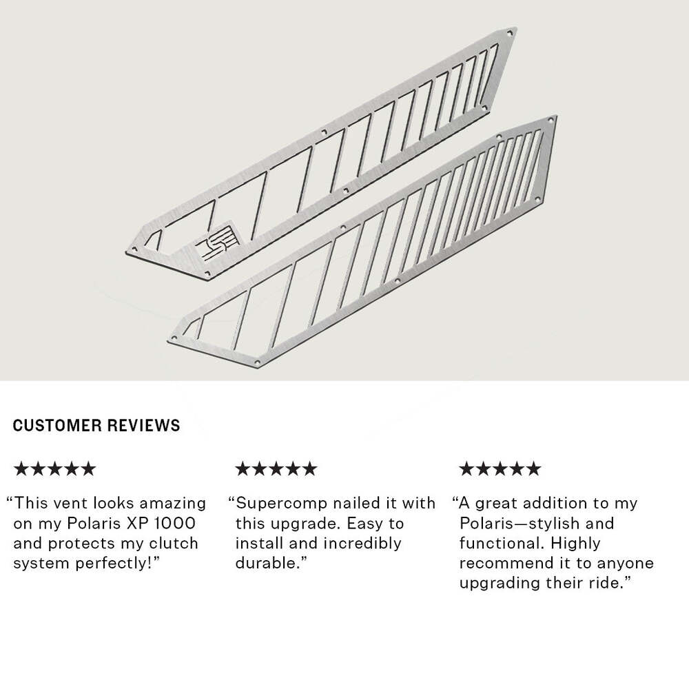 Super Comp '24+ Polaris XP 1000 Clutch Intake Vent