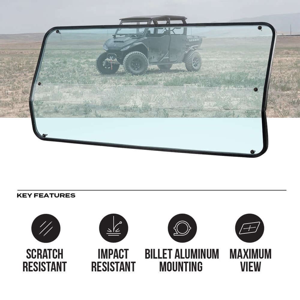 Super Comp Segway UT10 Polycarbonate Full Rear Windshield