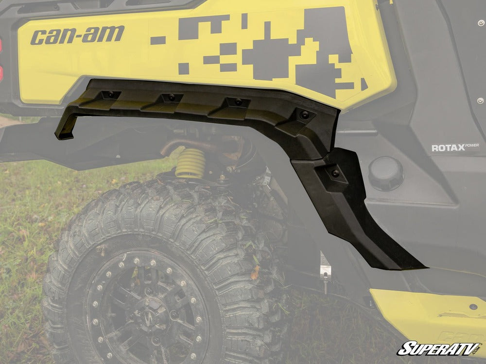 SuperATV '16-'21 Can-Am Defender HD8 Fender Flares
