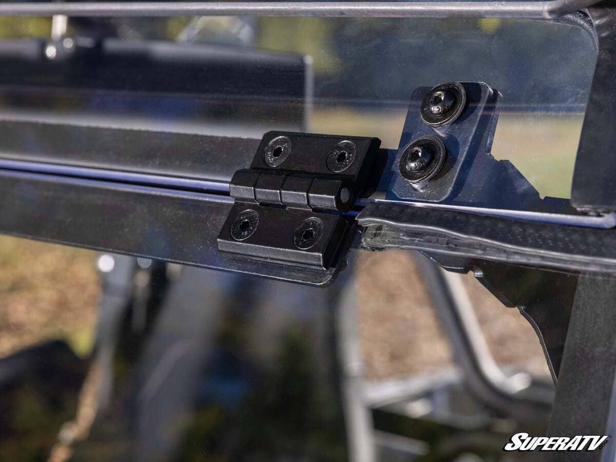 SuperATV 18+ Yamaha Wolverine X4 850 Scratch Resistant Flip Windshield